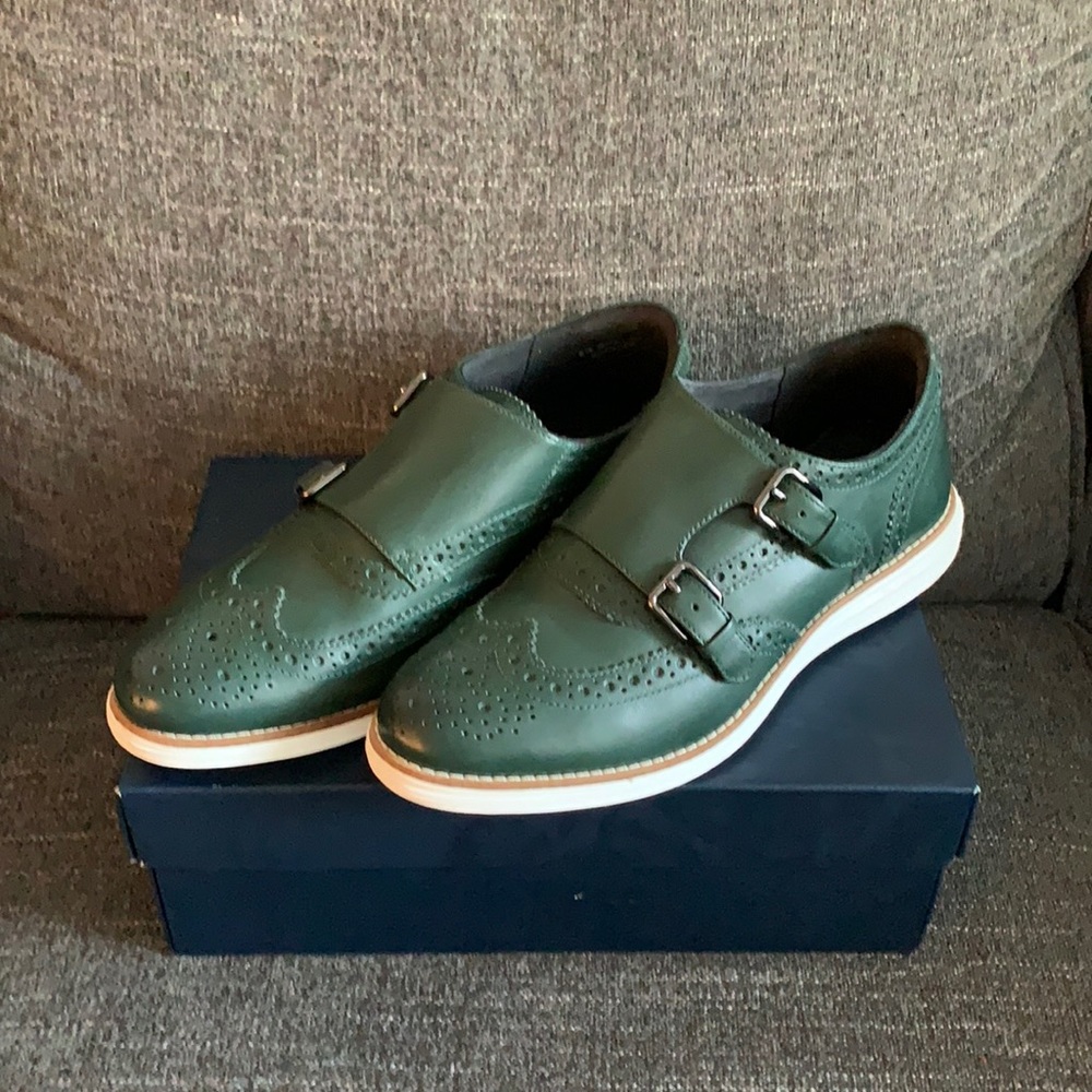 Women’s Cole Haan Oxfords (Never worn) Dark Green Sz 8.5M